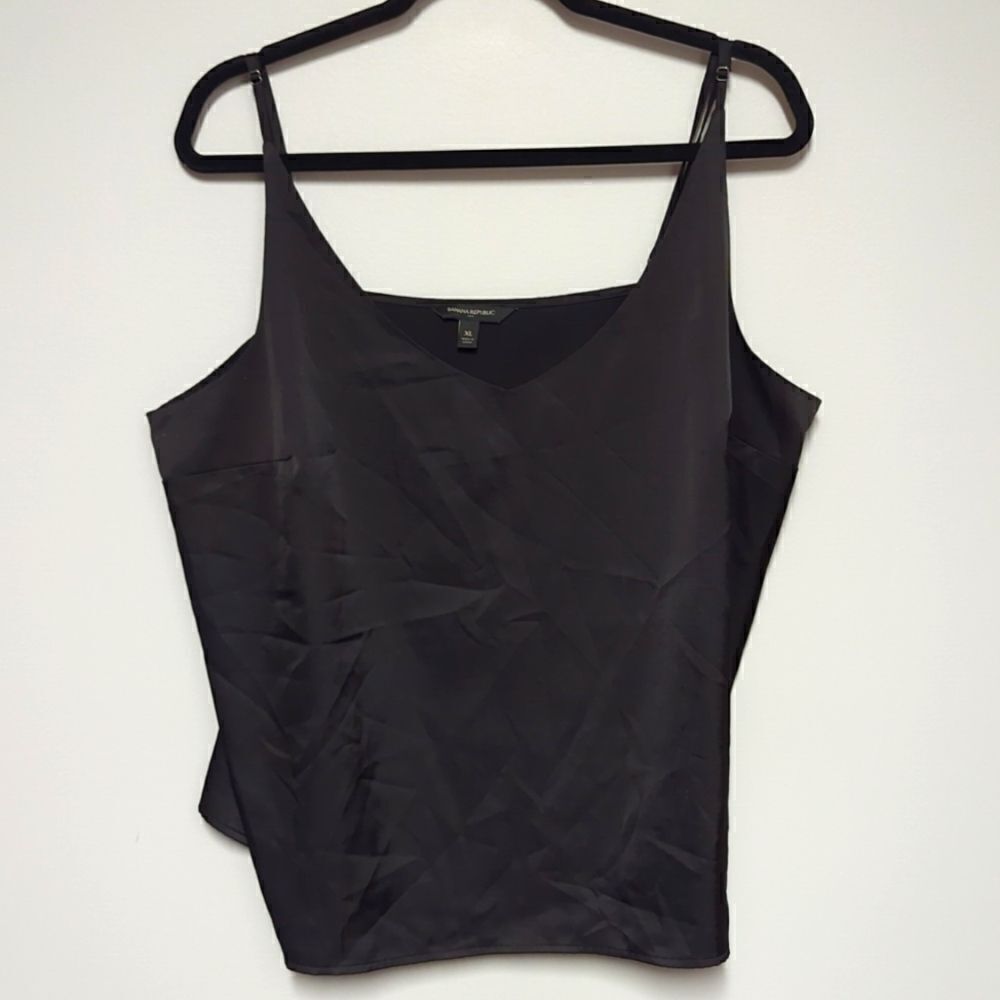 Banana Republic Factory Black Cami Tank Top